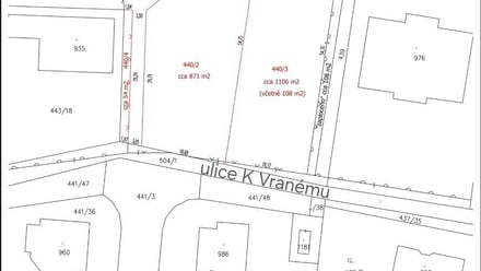 Prodej stavebního pozemku 871 m², Ohrobec