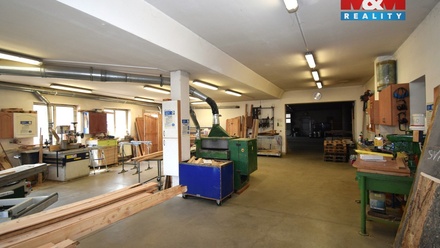 Prodej výrobního prostoru 1 200 m², Spálov