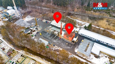 Prodej výrobního prostoru 1 904 m², Vimperk