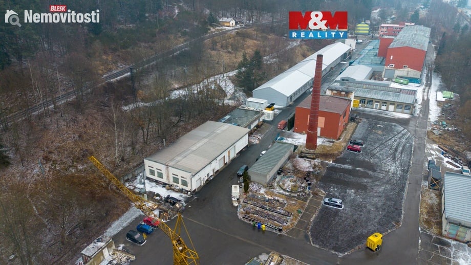 Prodej výrobního prostoru 1 904 m², Vimperk