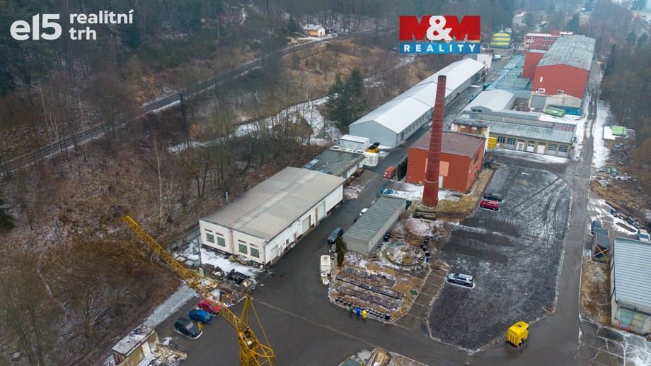Prodej výrobního prostoru 1 904 m², Vimperk