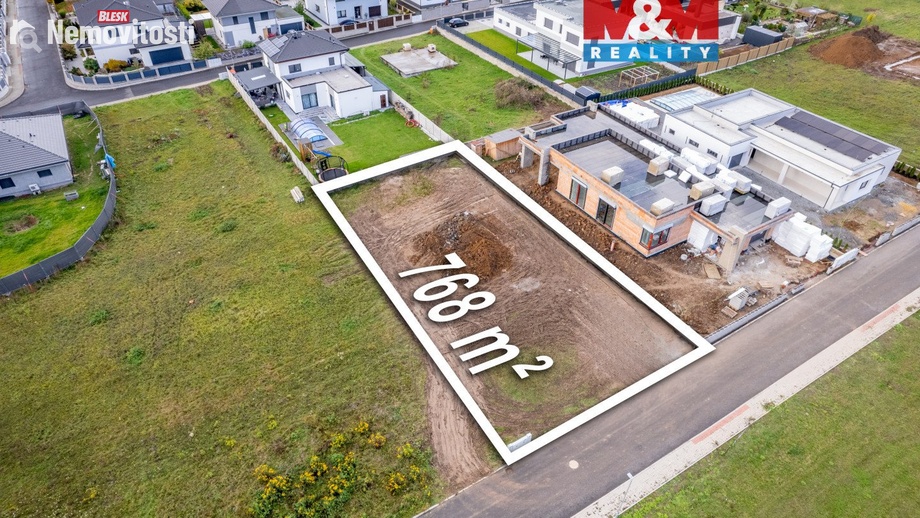 Prodej stavebního pozemku 768 m², Ústí nad Labem