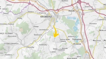 Prodej pole 9 373 m², Bařice-Velké Těšany