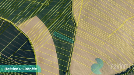 Prodej pole 729 m², Hoštice