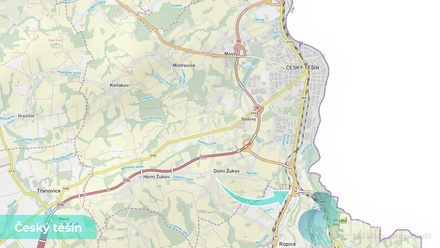 Prodej pole 831 m², Český Těšín