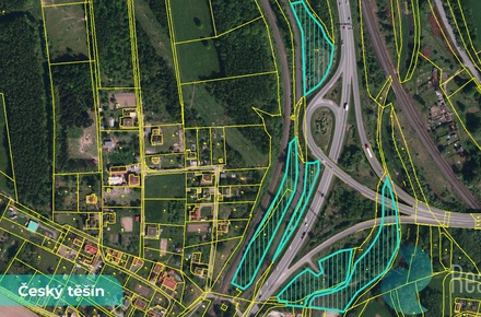 Prodej pole 831 m², Český Těšín