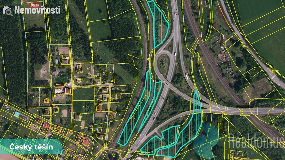 Prodej pole 831 m², Český Těšín