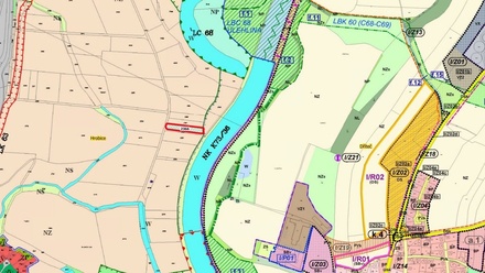 Prodej pole 2 419 m², Hrobice