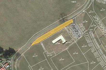 Prodej komerčního pozemku 497 m², Frymburk