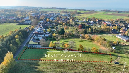 Prodej stavebního pozemku 2 997 m², Domašov u Šternberka