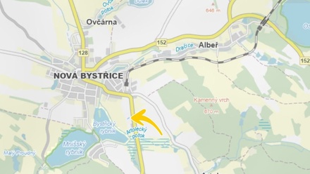 Prodej podílu 1/3 pole 148 m², Nová Bystřice