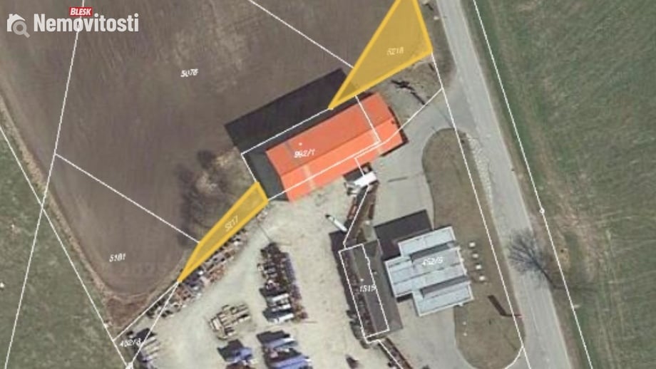 Prodej podílu 1/3 pole 148 m², Nová Bystřice