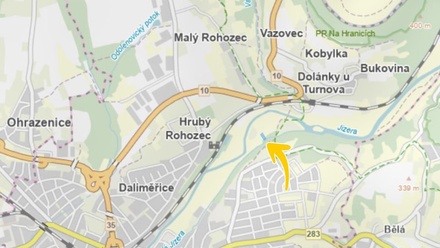 Prodej louky 1 957 m², Turnov