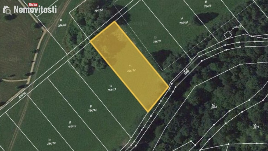 Prodej louky 1 957 m², Turnov