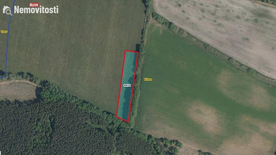 Prodej louky 3 645 m², Kladruby nad Labem - Kolesa