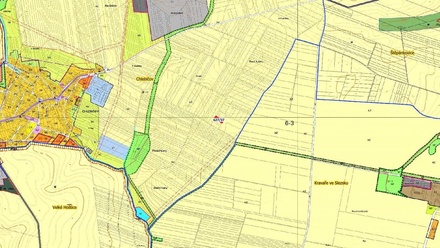 Prodej pole 966 m², Chlebičov