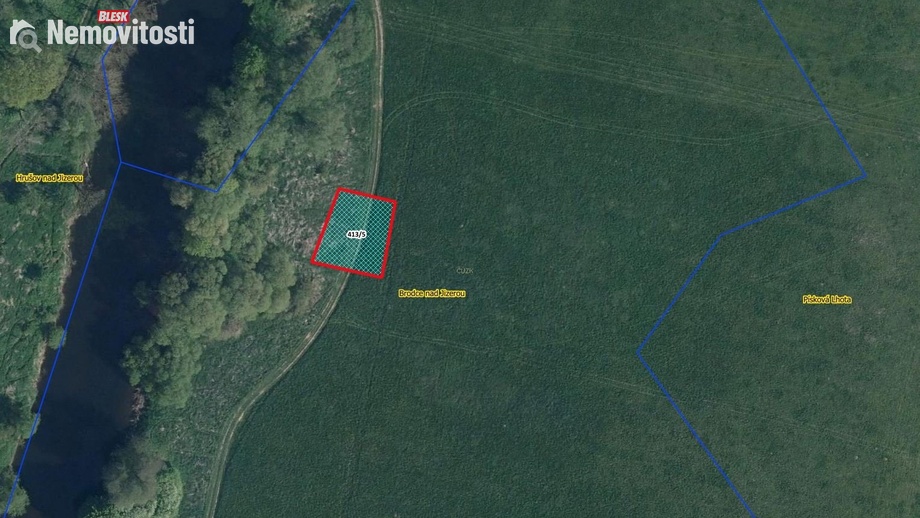 Prodej louky 399 m², Brodce