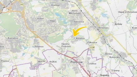 Prodej louky 1 264 m², Praha