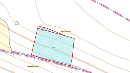 Prodej pole 4 658 m², Budyně nad Ohří - Vrbka