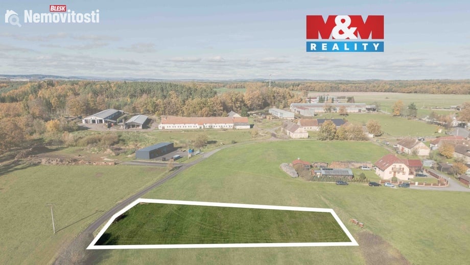 Prodej stavebního pozemku 1 771 m², Ostrovec