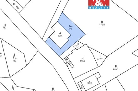 Prodej stavebního pozemku 273 m², Červená Voda