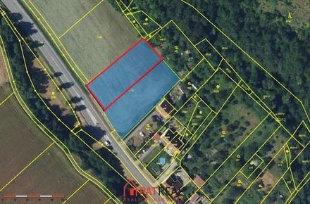 Prodej stavebního pozemku 1 500 m², Rájec-Jestřebí