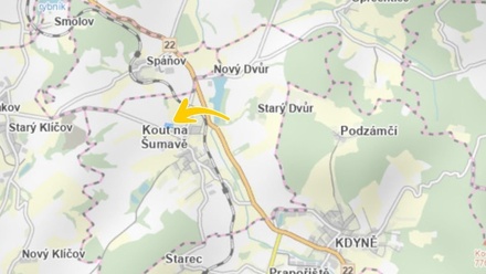 Prodej podílu 1/2 pole 3 190 m², Kout na Šumavě