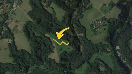 Prodej podílu 1/6 specifického pozemku 179 m², Hrubá Skála