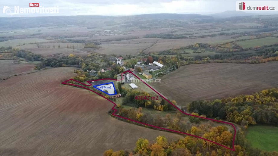 Prodej nemovitosti pro ubytování 43 069 m², Valeč