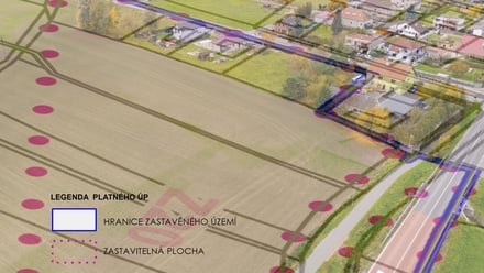 Prodej stavebního pozemku 9 877 m², Přelouč