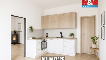 Prodej bytu 2+1 65 m², Újezd pod Troskami