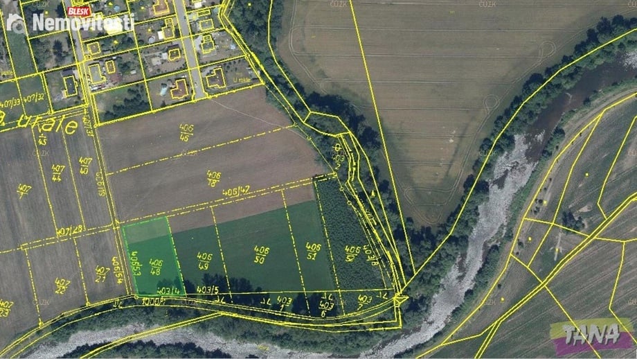 Prodej pole 2 960 m², Příšovice