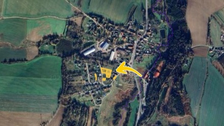 Prodej podílu 3/20 stavebního pozemku 345 m², Vílanec