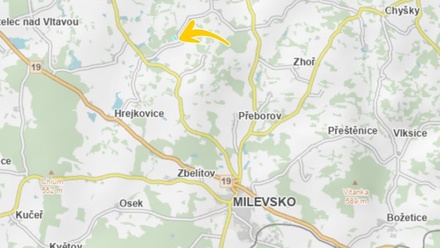 Prodej podílu 1/4 pole 1 762 m², Hrazany