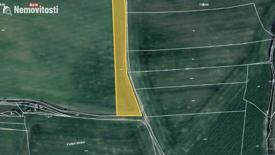 Prodej podílu 19/243 pole 482 m², Budyně nad Ohří