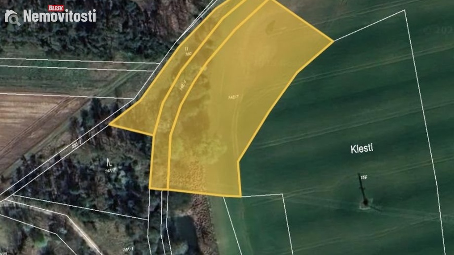Prodej pole 7 161 m², Přelouč
