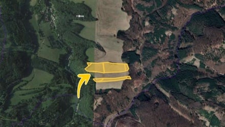 Prodej pole 39 053 m², Městečko Trnávka