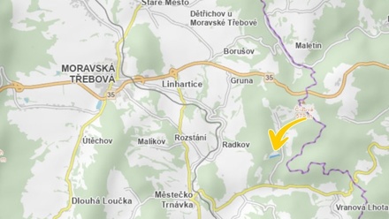 Prodej pole 39 053 m², Městečko Trnávka