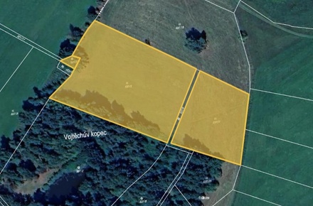 Prodej louky 10 551 m², Kameničky