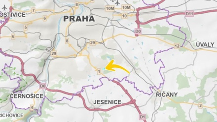 Prodej louky 5 802 m², Praha