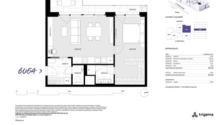 Prodej bytu 2+kk 55 m², Praha - Smíchov