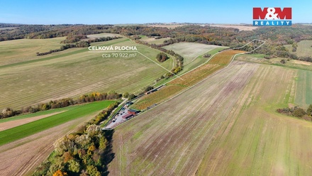 Prodej pole 70 922 m², Fulnek