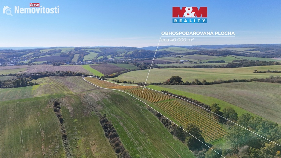 Prodej pole 70 922 m², Fulnek