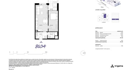 Prodej bytu 2+kk 49 m², Praha - Smíchov