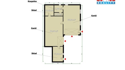 Prodej výrobního prostoru 150 m², Nejdek