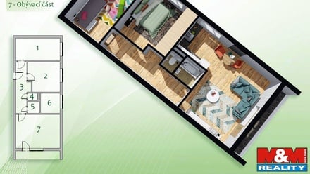 Prodej bytu 3+kk 63 m², Praha 4