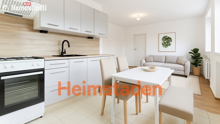 Pronájem bytu 2+kk 40 m², Karviná-Nové Město - Karviná - Nové město