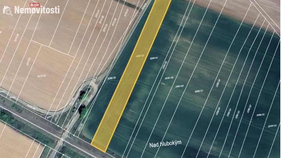 Prodej pole 2 932 m², Moravský Krumlov