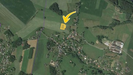 Prodej podílu 1/3 stavebního pozemku 1 082 m², Jílové u Držkova