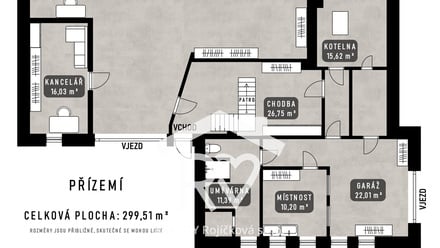 Prodej komerční nemovitosti 482 m², Opava - Jaktař